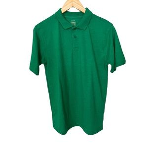NWOT Boys Faded Glory Green Polo Shirt